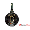 Kép 2/3 - Berlinger Haus Emerald Kollekciós, 28 cm es titán bevonatú levehető nyelü serpenyő fedővel BH 6088