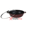 Kép 1/4 - Platinum márvány bevonatú burgundy színű szeletsütő 32 cm PL-DAR 32
