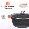 Kép 5/7 - Silver Royal márvány bevonatú fekete színű 24 cm lábas SR-4024F