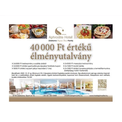 Aprhodite Hotel **** Élményutalvány