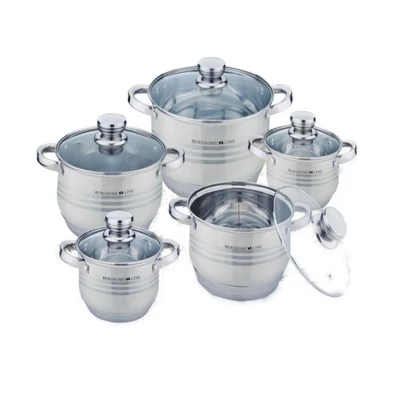 Berghom Line inox 10 db-os edénykészlet BL 1342