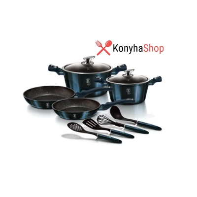 Berlinger Haus Aquamarin Collection 10 részes edénykészlet BH 6143