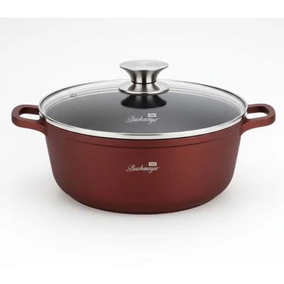 Bachmayer márvány bevonatú 20 cm lábas fedővel BM 7884-20