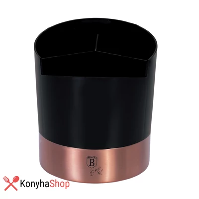 Berlinger Haus Black Rose Collections kör alakú evőeszköz tartó BH 6773 Berlinger Haus Black Rose Collections kör alakú evőeszköz tartó BH 6773