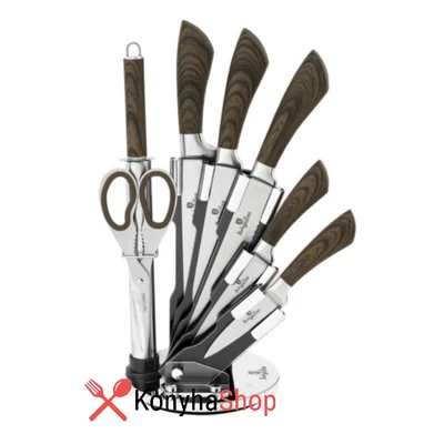 Berlinger Haus 8 részes acél késkészlet állvánnyal BH 2290