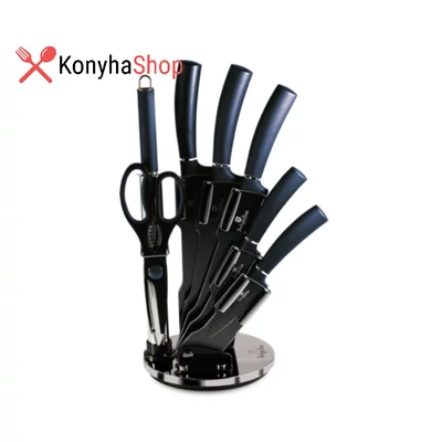 Berlinger Haus Aquamarin Collection 8 részes késkészlet álvánnyal BH 2564