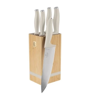 Berlinger Haus Sahara Collection 6 részes késkészlet bambusz tartóban BH 2973