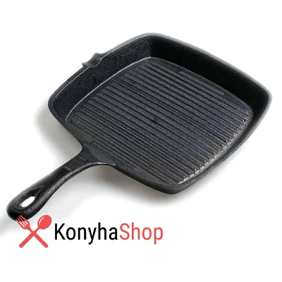 Bachmayer öntöttvas grill serpenyő 23cm BM 326