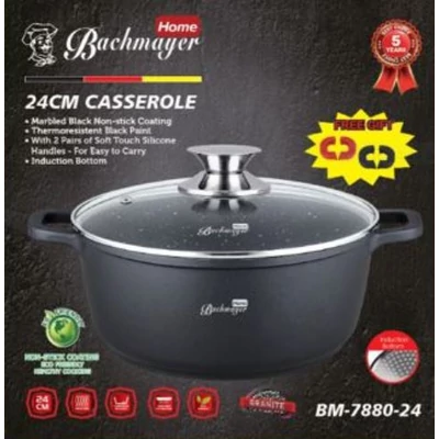 Bachmayer márvány bevonatú 24 cm lábas fedővel BM 7880-24