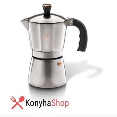 Berlinger Haus 6 személyes &quot;kotyogós&quot; kávéfőző, Moonlight collection BH6390