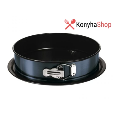 Berlinger Haus Aquamarin kék  színű, titán bevonatú kör alakú 26 cm csatos tortaforma BH 1553 Berlinger Haus Aquamarin kék  színű, titán bevonatú kör alakú 26 cm csatos tortaforma BH 1553