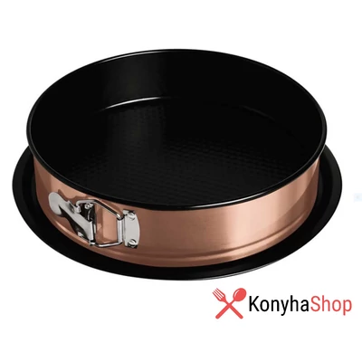 Berlinger Haus Rose Gold színű, titán bevonatú kör alakú 26 cm csatos tortaforma BH 6475 Berlinger Haus Rose Gold színű, titán bevonatú kör alakú 26 cm csatos tortaforma BH 6475