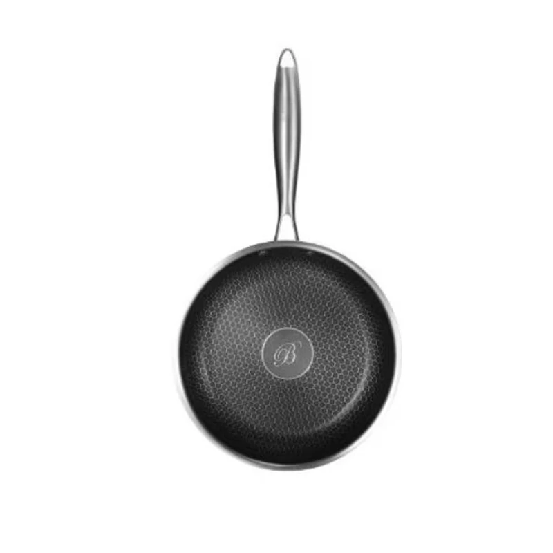 Bohmann 28 cm rozsdamentes acél serpenyő 3D karcolásgátló méhsejt alakú bevonattal BP-4000-28