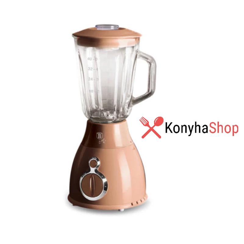 Berlinger Haus Rose Gold Cllection turmixgép üveg kancsóval, 1,5 literes BH 9281